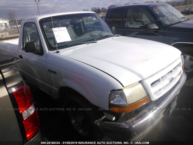 1FTYR10C8WUB83562 - 1998 FORD RANGER WHITE photo 1