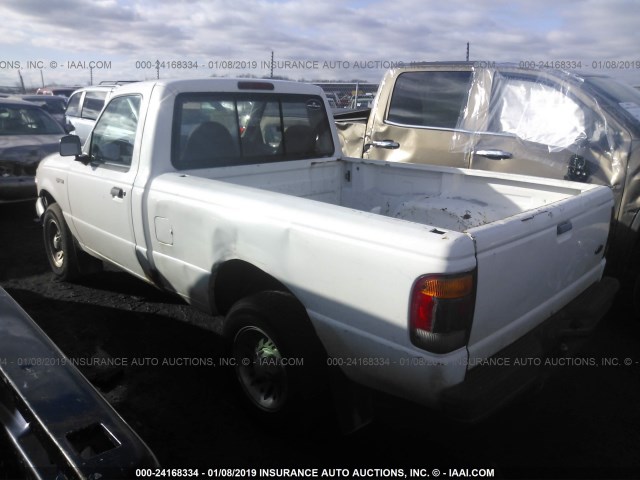 1FTYR10C8WUB83562 - 1998 FORD RANGER WHITE photo 3