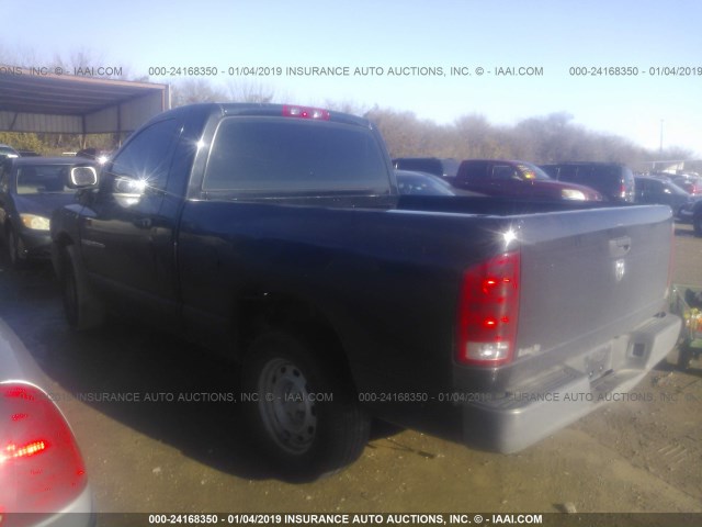 1D7HA16K65J525117 - 2005 DODGE RAM 1500 ST BLACK photo 3