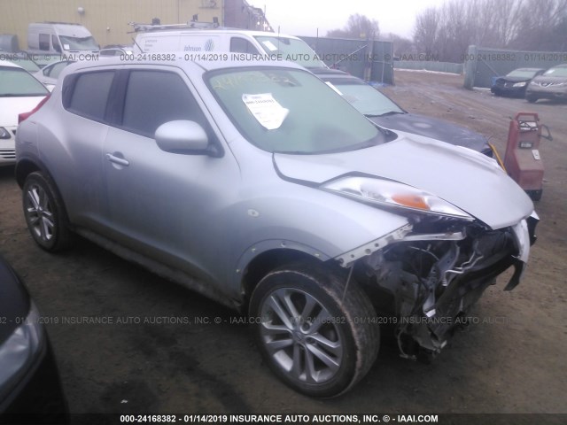 JN8AF5MR3DT221335 - 2013 NISSAN JUKE S/SV/SL SILVER photo 1