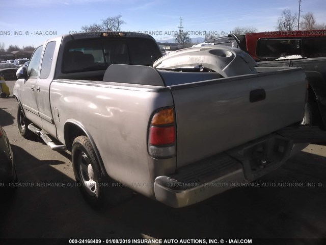 5TBRN341X4S439571 - 2004 TOYOTA TUNDRA ACCESS CAB SR5 TAN photo 3