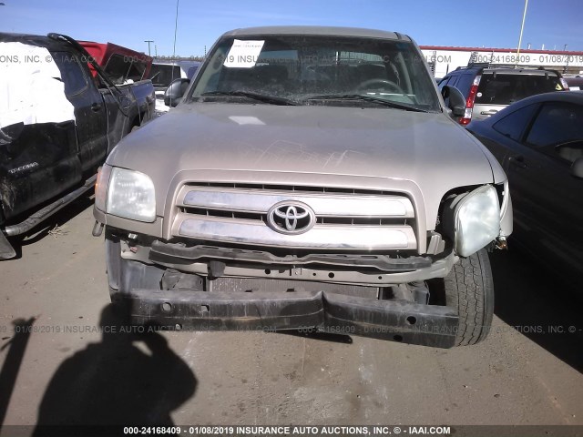 5TBRN341X4S439571 - 2004 TOYOTA TUNDRA ACCESS CAB SR5 TAN photo 6