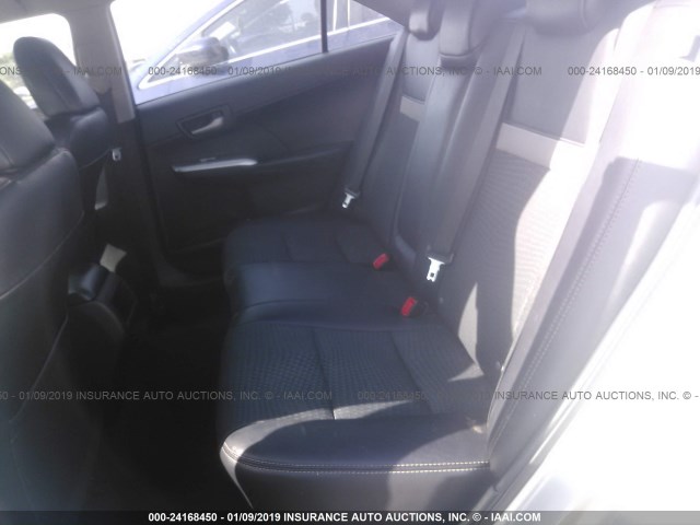 4T1BF1FK6EU436062 - 2014 TOYOTA CAMRY L/SE/LE/XLE 银色 照片 8