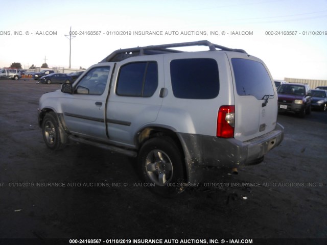 5N1ED28T73C692552 - 2003 NISSAN XTERRA XE/SE SILVER photo 3