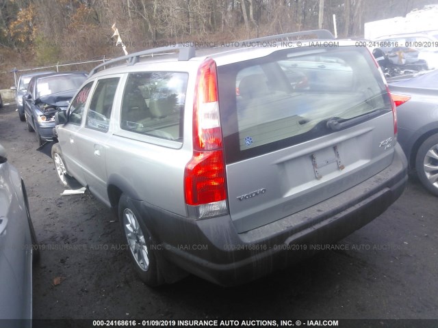 YV1SZ59H041170552 - 2004 VOLVO XC70 GRAY photo 3