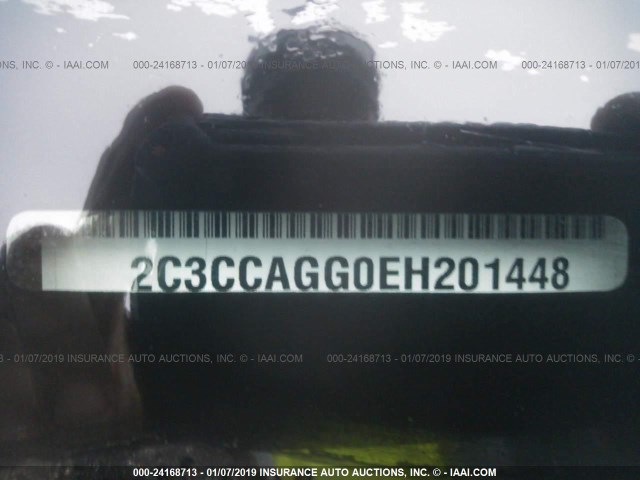 2C3CCAGG0EH201448 - 2014 CHRYSLER 300 S BLACK photo 9