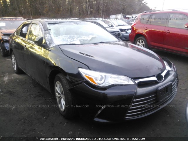 4T1BF1FK1GU542115 - 2016 TOYOTA CAMRY LE/XLE/SE/XSE BLACK photo 1