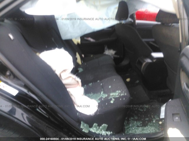 4T1BF1FK1GU542115 - 2016 TOYOTA CAMRY LE/XLE/SE/XSE BLACK photo 8