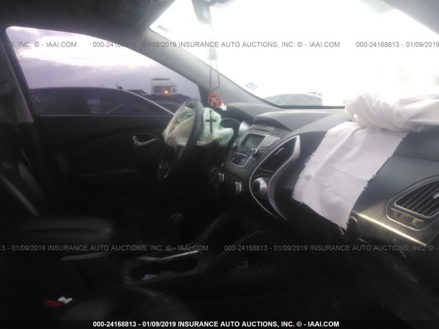 KM8JUCACXCU544663 - 2012 HYUNDAI TUCSON GLS/LIMITED 灰色 照片 5