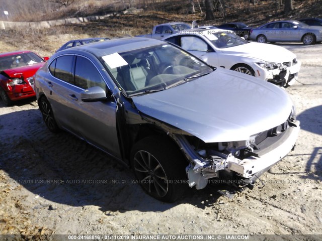 19UUB2F33FA006758 - 2015 ACURA TLX GRAY photo 1