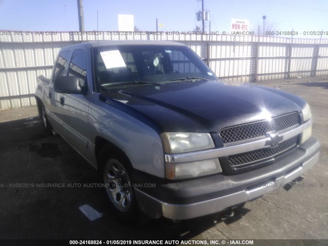 2GCEC13T161178408 - 2006 CHEVROLET SILVERADO C1500 SILVER photo 1