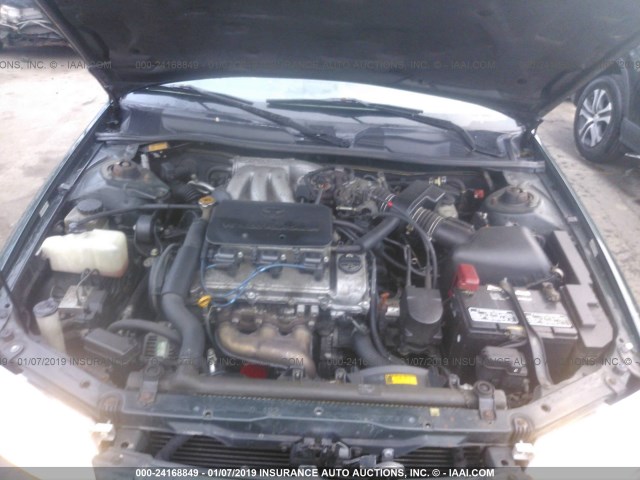 JT2BF22K6X0176264 - 1999 TOYOTA CAMRY LE/XLE GREEN photo 10