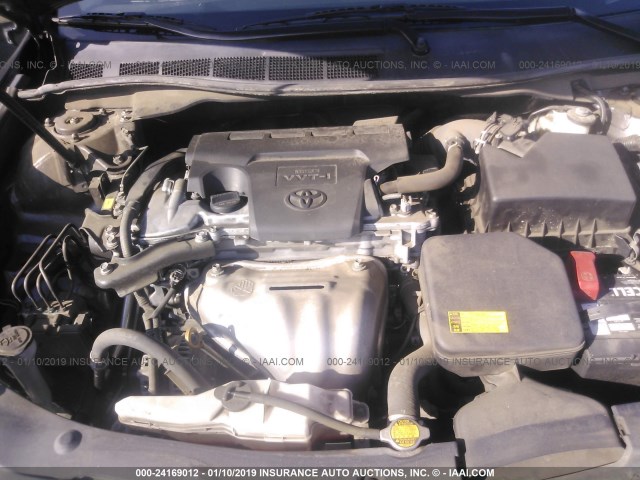 4T1BF1FK9EU751051 - 2014 TOYOTA CAMRY L/SE/LE/XLE 灰色 照片 10