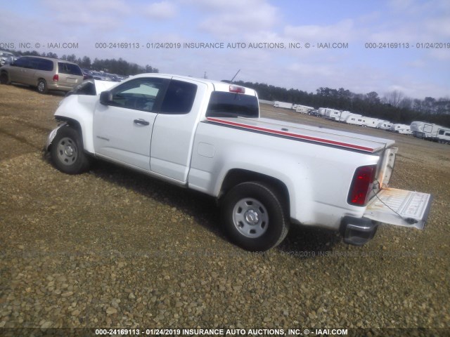 1GCHSAEA9F1146002 - 2015 CHEVROLET COLORADO WHITE photo 3