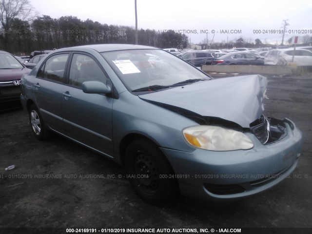 2T1BR32E06C683325 - 2006 TOYOTA COROLLA CE/LE/S TURQUOISE photo 1