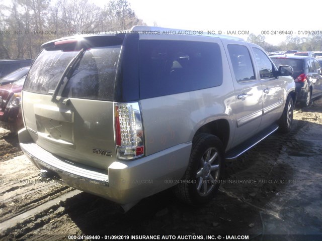 1GKFK66877J108399 - 2007 GMC YUKON XL DENALI BEIGE photo 4