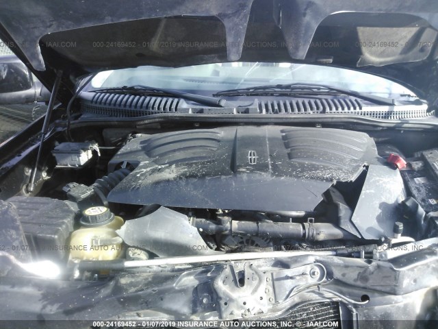 5LMEU88H84ZJ26281 - 2004 LINCOLN AVIATOR 黑色 照片 10