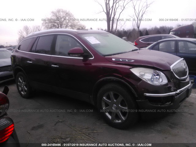 5GAEV23748J297938 - 2008 BUICK ENCLAVE CXL RED photo 1