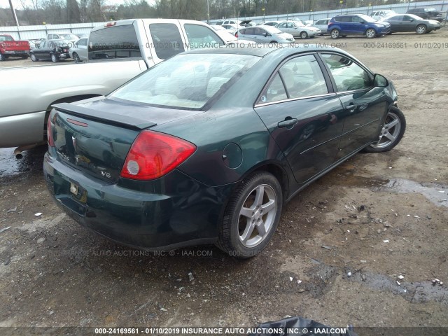 1G2ZG58N674183959 - 2007 PONTIAC G6 SE GREEN photo 4