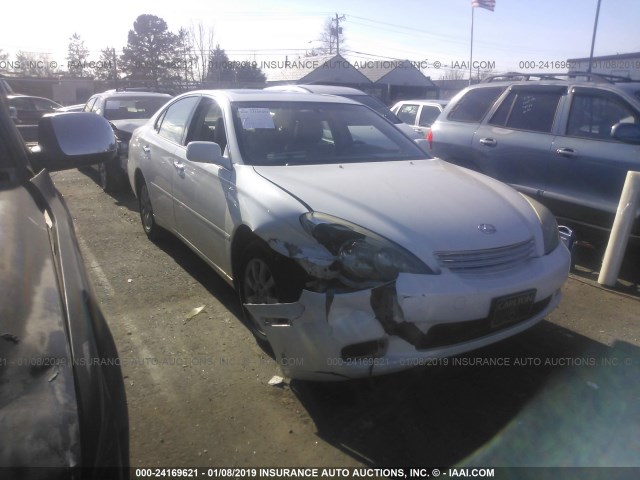 JTHBF30GX36019788 - 2003 LEXUS ES 300 WHITE photo 1