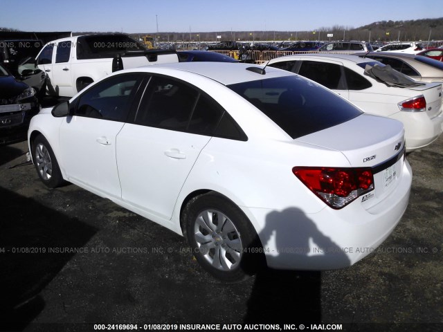 1G1PC5SH5G7157006 - 2016 CHEVROLET CRUZE LIMITED LS WHITE photo 3