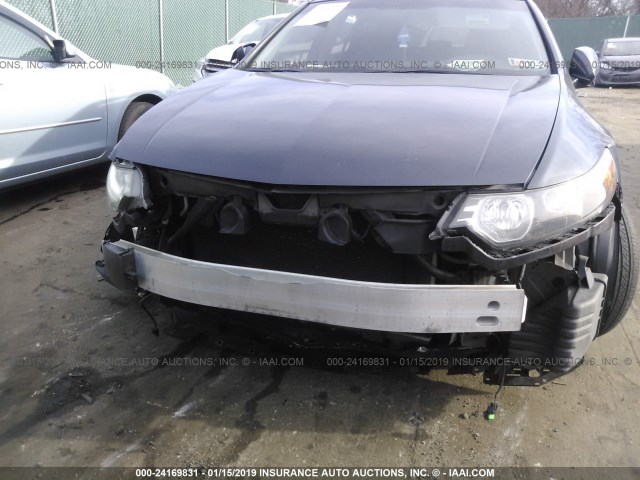 JH4CW2H67CC002927 - 2012 ACURA TSX TECH GRAY photo 6