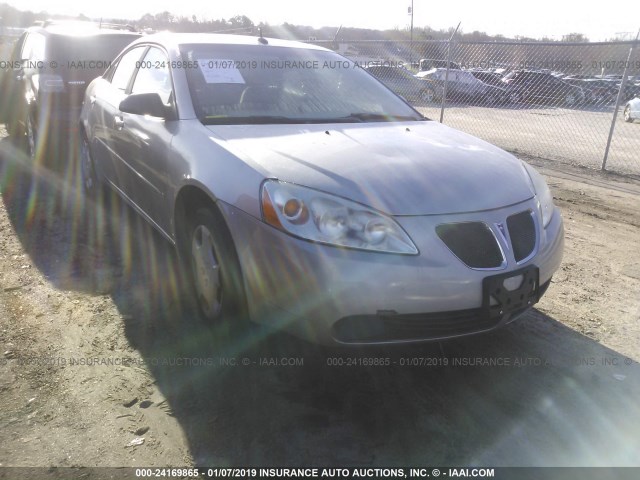 1G2ZF57B084221472 - 2008 PONTIAC G6 VALUE LEADER/BASE SILVER photo 6