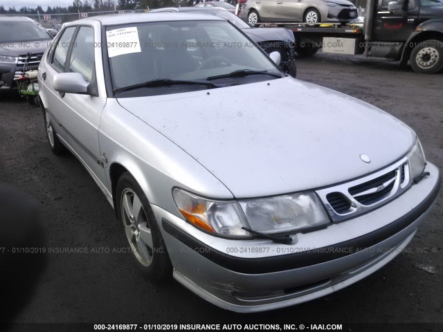 YS3DF58K322029141 - 2002 SAAB 9-3 SE SILVER photo 1