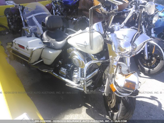 1HD1FTW305Y628623 - 2005 HARLEY-DAVIDSON FLHPEI POLICE WHITE photo 1