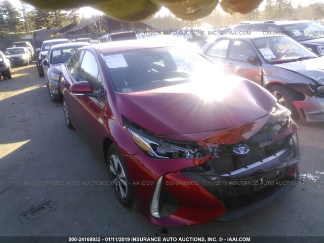 JTDKARFP5H3033892 - 2017 TOYOTA PRIUS PRIME  红色 照片 1