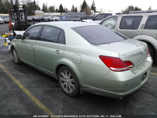 4T1BK36B36U123270 - 2006 TOYOTA AVALON XL/XLS/TOURING/LIMITED GREEN photo 3