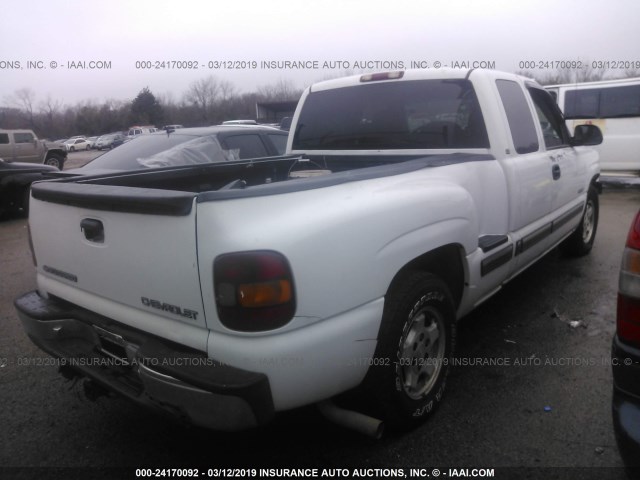 2GCEC19V4Y1167172 - 2000 CHEVROLET SILVERADO C1500 WHITE photo 4