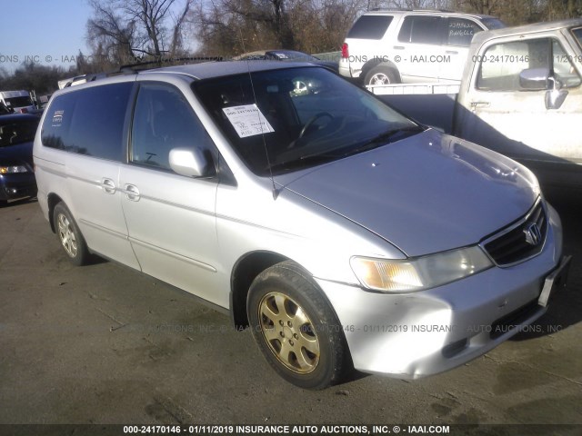 2HKRL18012H552055 - 2002 HONDA ODYSSEY EXL SILVER photo 1