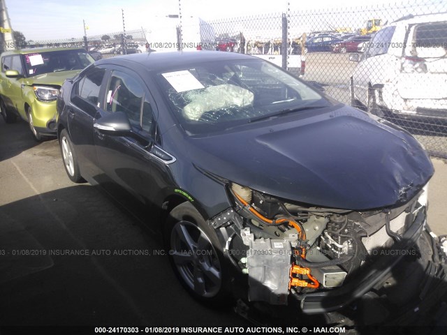 1G1RF6E4XEU157791 - 2014 CHEVROLET VOLT GRAY photo 1