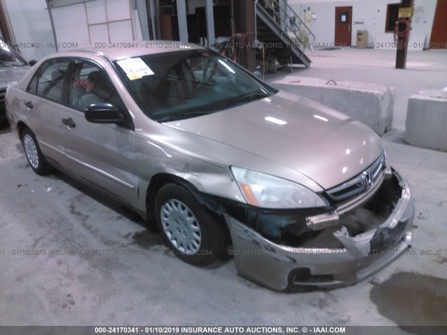 1HGCM56196A007399 - 2006 HONDA ACCORD VALUE GOLD photo 1