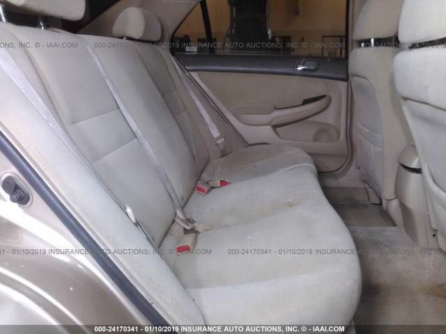 1HGCM56196A007399 - 2006 HONDA ACCORD VALUE GOLD photo 8