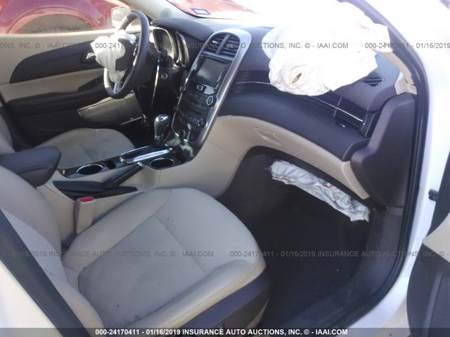 1G11C5SL7FF211839 - 2015 CHEVROLET MALIBU 1LT WHITE photo 5