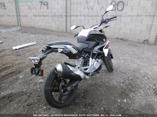 WB30G1100JR853452 - 2018 BMW G310 R WHITE photo 4