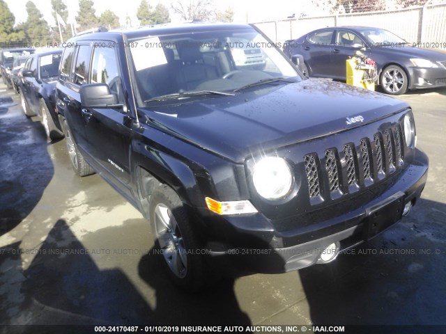 1C4NJPFA5GD752226 - 2016 JEEP PATRIOT LATITUDE BLACK photo 1