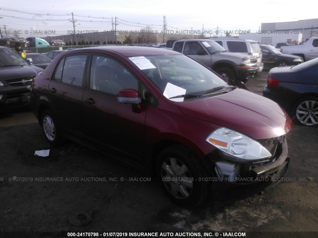 3N1BC1AP4BL409578 - 2011 NISSAN VERSA S/SL Rojo foto 1