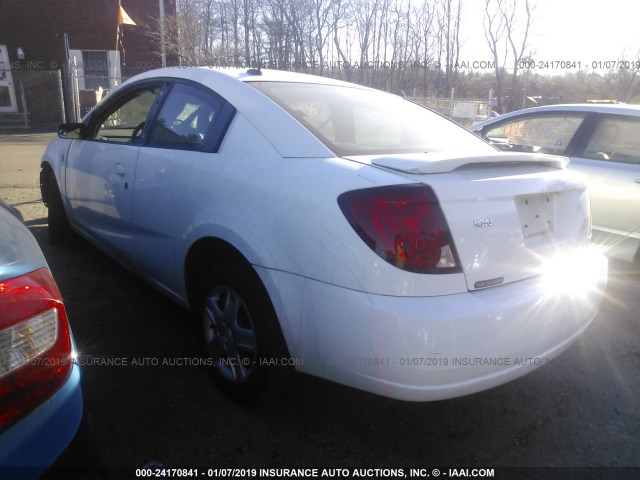 1G8AN15F16Z137391 - 2006 SATURN ION LEVEL 2 WHITE photo 3