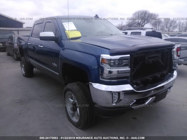 3GCPCSEC9GG361060 - 2016 CHEVROLET SILVERADO C1500 LTZ BLUE photo 1