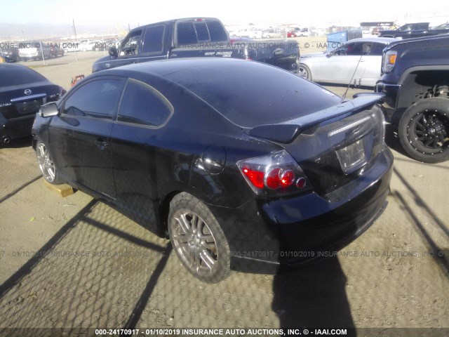 JTKDE167190293720 - 2009 TOYOTA SCION TC შავი ფოტო 3