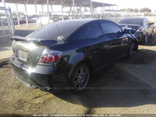 JTKDE167190293720 - 2009 TOYOTA SCION TC შავი ფოტო 4