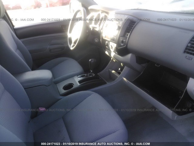 5TETX22N06Z184331 - 2006 TOYOTA TACOMA ACCESS CAB ვერცხლისფერი ფოტო 5