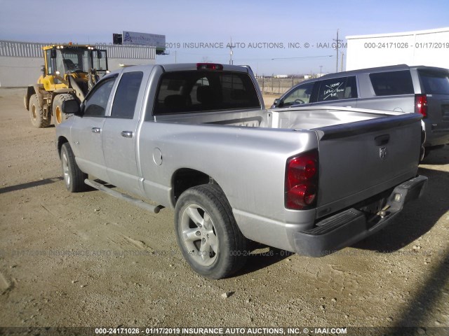 1D7HA18K18J107307 - 2008 DODGE RAM 1500 ST SILVER photo 3