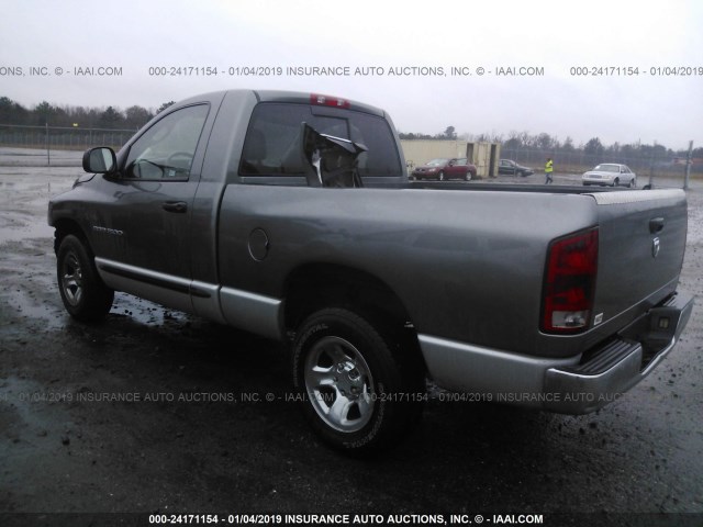 1D7HA16K35J546880 - 2005 DODGE RAM 1500 ST GRAY photo 3