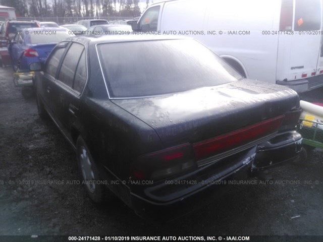 JN1HJ01P9LT452398 - 1990 NISSAN MAXIMA BLACK photo 3