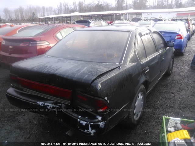 JN1HJ01P9LT452398 - 1990 NISSAN MAXIMA BLACK photo 4