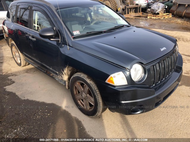 1J8FF47W58D627994 - 2008 JEEP COMPASS SPORT GRAY photo 1